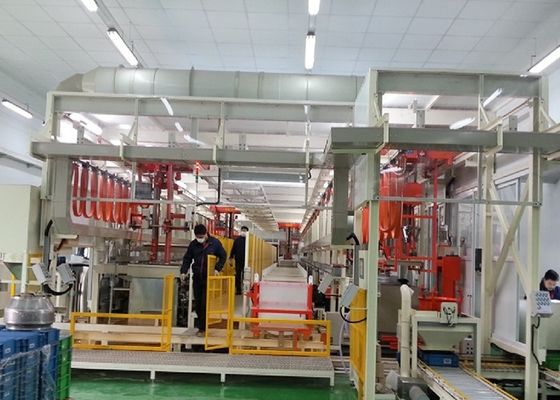 अच्छी कीमत ऑटोमोबाइल इलेक्ट्रॉनिक मेटल प्लेटिंग उपकरण पीसीबी इलेक्ट्रोप्लेटिंग मशीन पीएलसी नियंत्रण ऑनलाइन