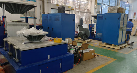 अच्छा दाम बैटरी सबपैक्स परीक्षण के लिए 3m x 3m टेबल के साथ उच्च-आवृत्ति कंपन प्रणाली 70kN साइन और रैंडम फोर्स ऑनलाइन